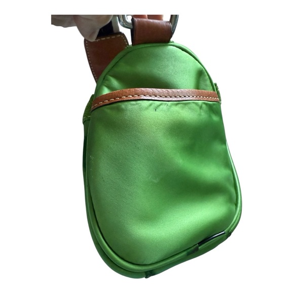 Coach Green and Brown Shoulder Bag with Adjustable Strap - Picture 13 of 16